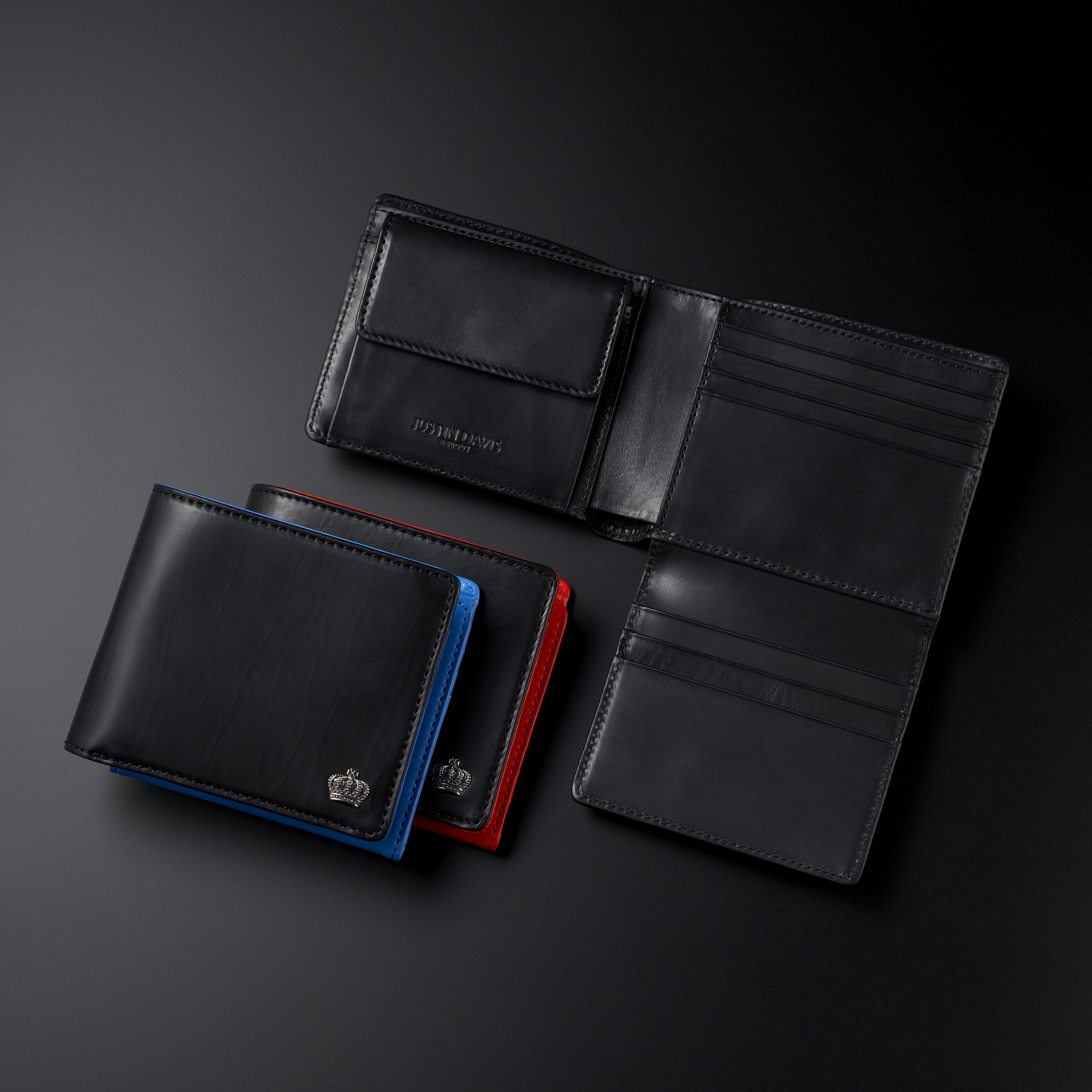DUPLEX” LEATHER SHORT WALLET – ジャスティン デイビス OFFICIAL