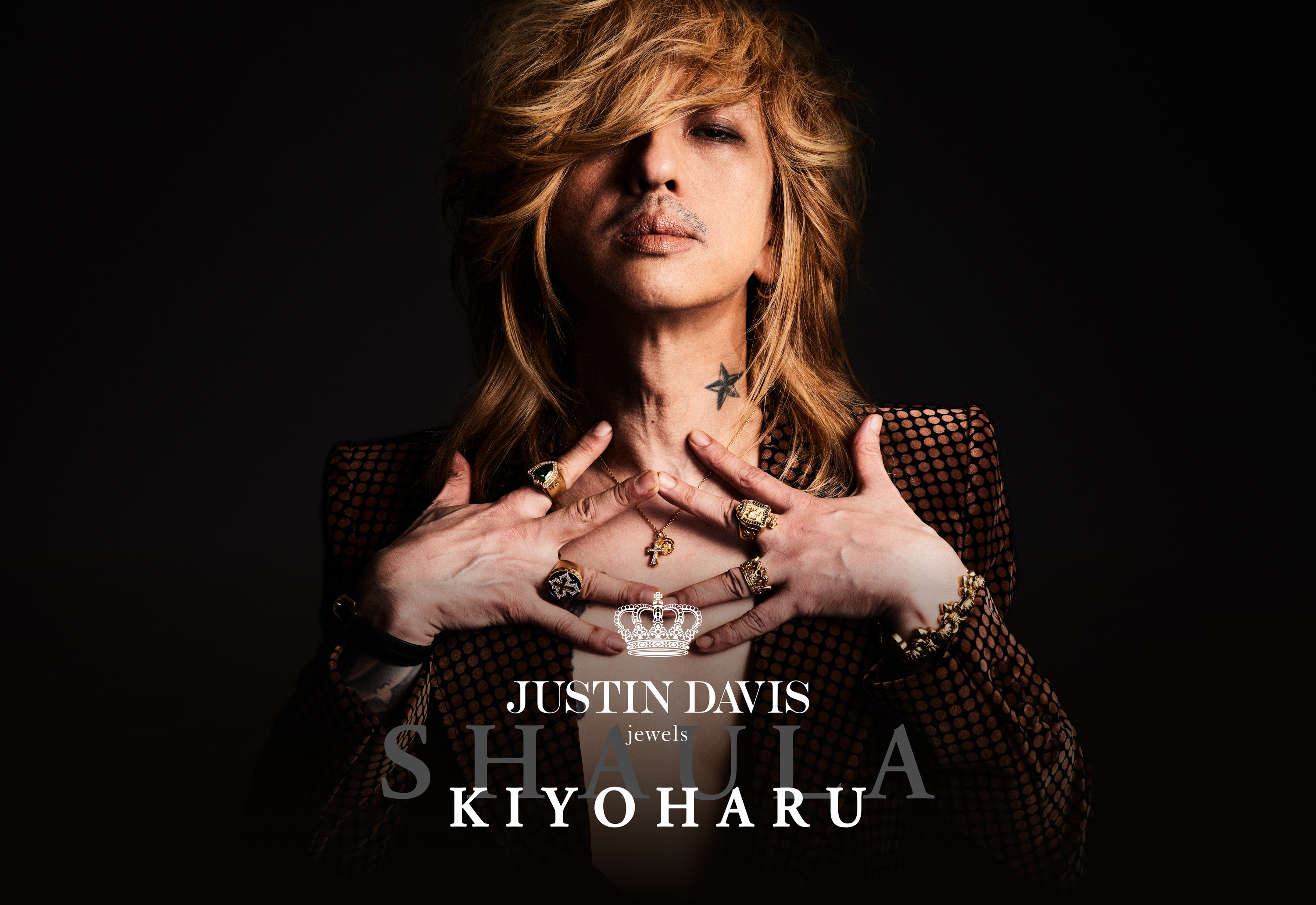 KIYOHARU × JUSTIN DAVIS コラボレーション ネックレス『SHAULA』発売記念！清春氏フォト撮影イベント決定！！ | ジャスティン  デイビス OFFICIAL